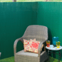 PVC Tuinscherm enkelwandig